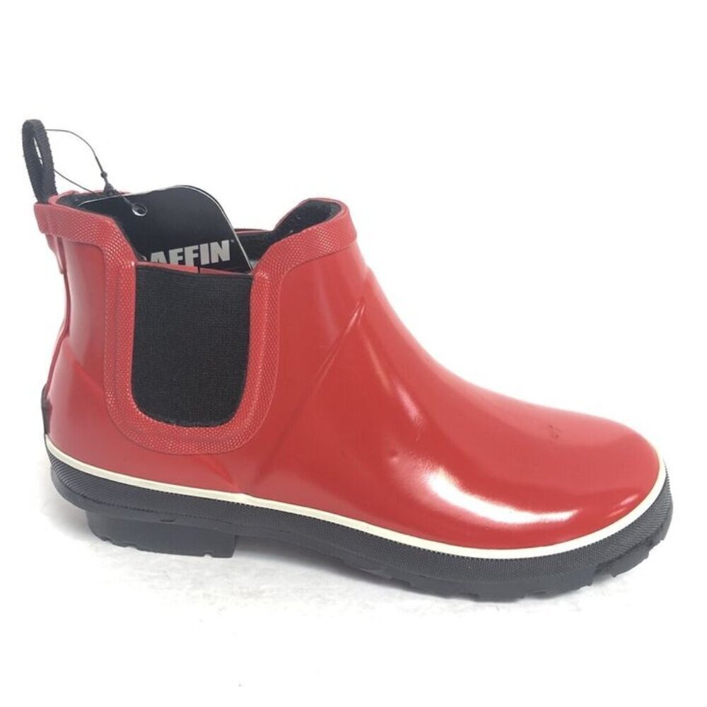 Baffin Women’s Pond, Red Ankle Booties, Size 7M